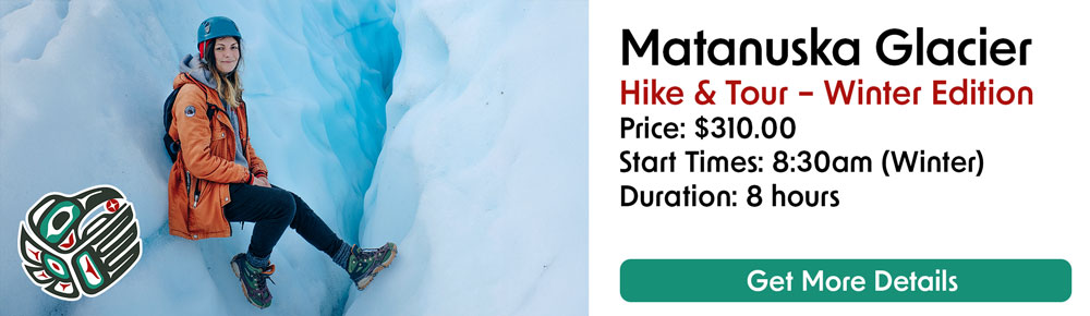 Matanuska Glacier Hike & Tour – Winter Edition