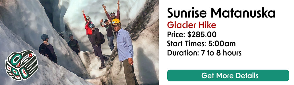 Sunrise Matanuska Glacier Hike