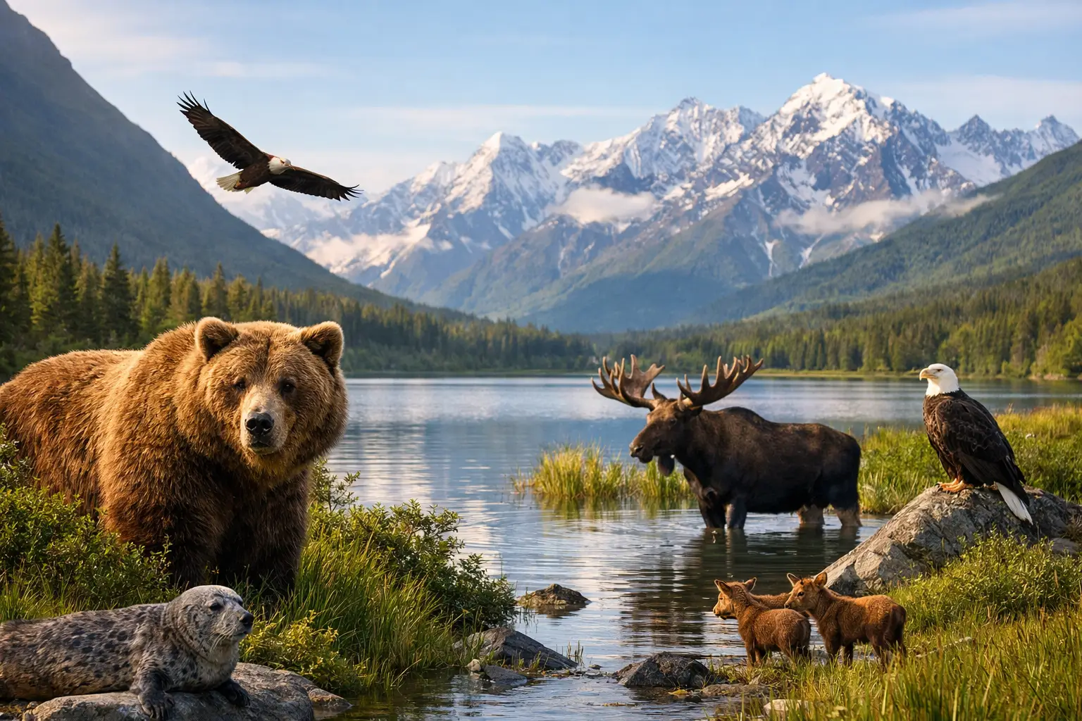 Where to See Wildlife in Alaska Near Anchorage