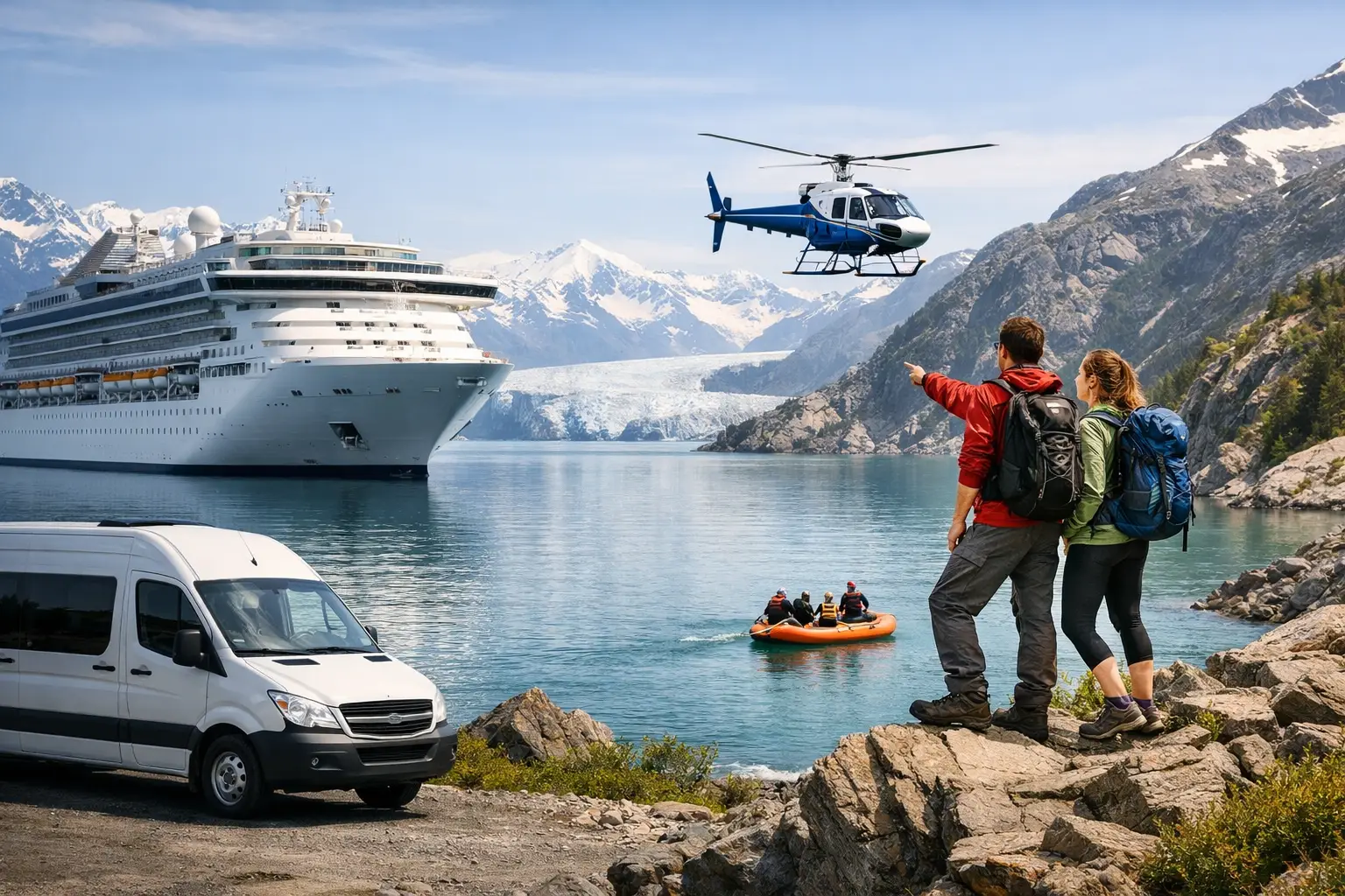 Anchorage Cruise Transfer Tours With More Adventure